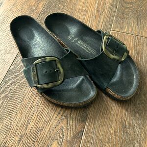 Birkenstock’s Madrid big buckle black